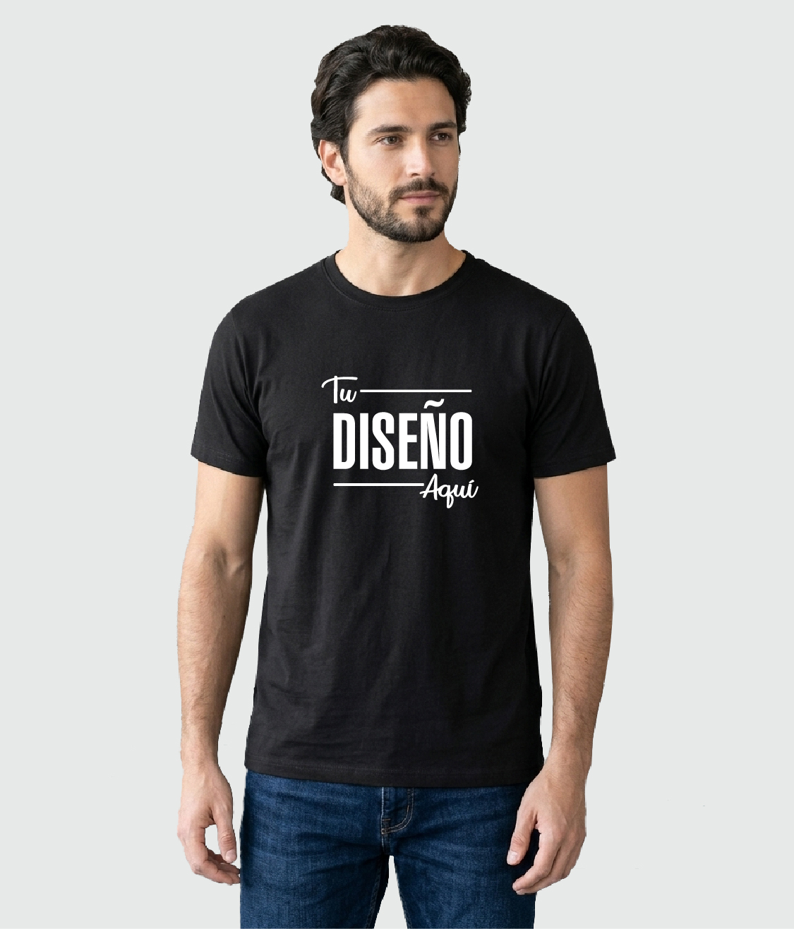 Yazbek Playera 100% Algodón Para Hombre Peso Completo C0300