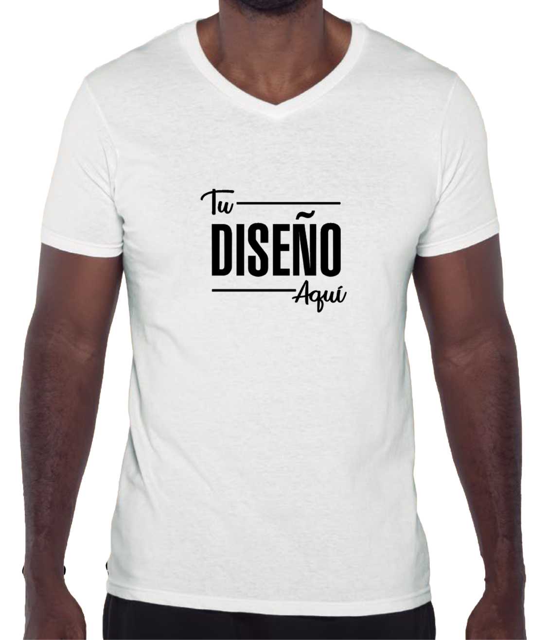 Yazbek Playera Cuello V Para Hombre C0306