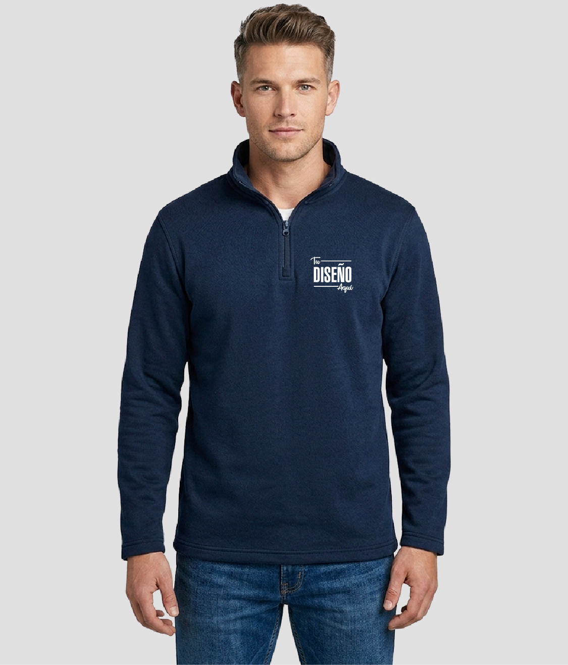 Yazbek Sudadera 1/4 De Cierre Unisex Adulto C0703