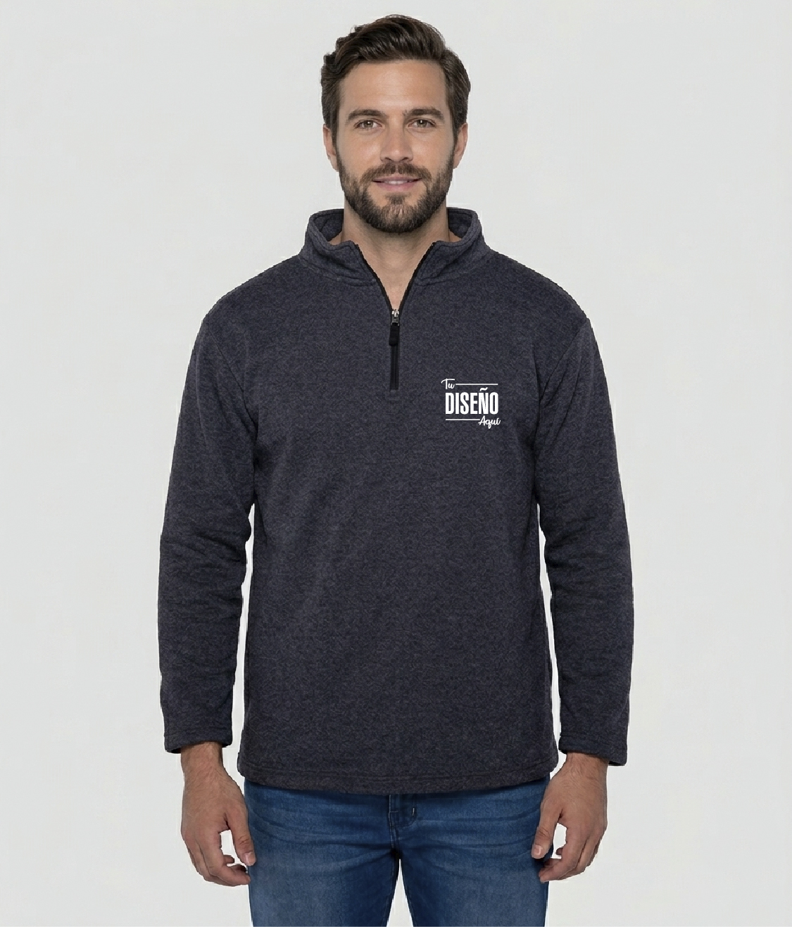 Yazbek Sudadera 1/4 De Cierre Unisex Adulto C0703