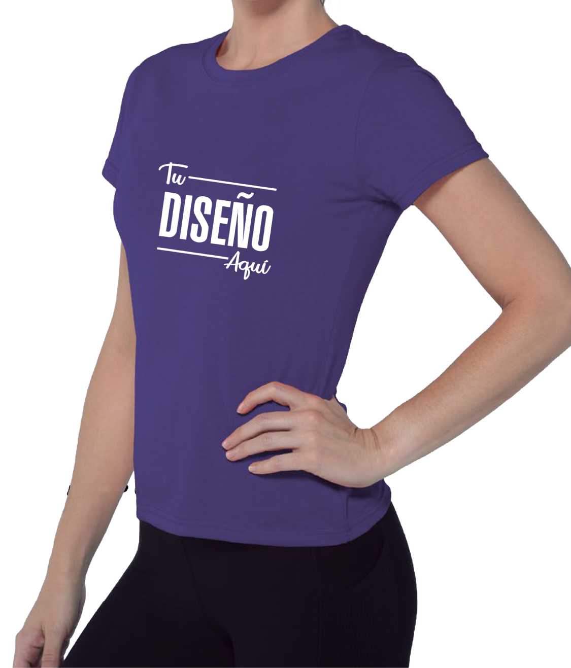 Yazbek Playera Para Mujer Algodón Peso Completo D0300