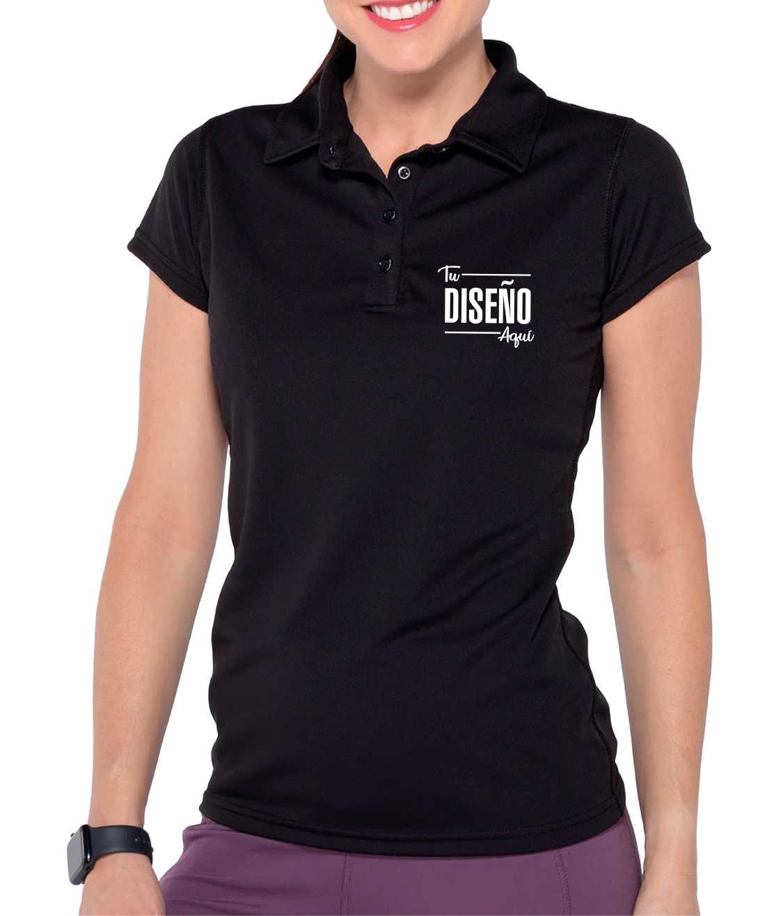 Yazbek Playera Polo Mujer Deportiva 100% Poliéster D1502