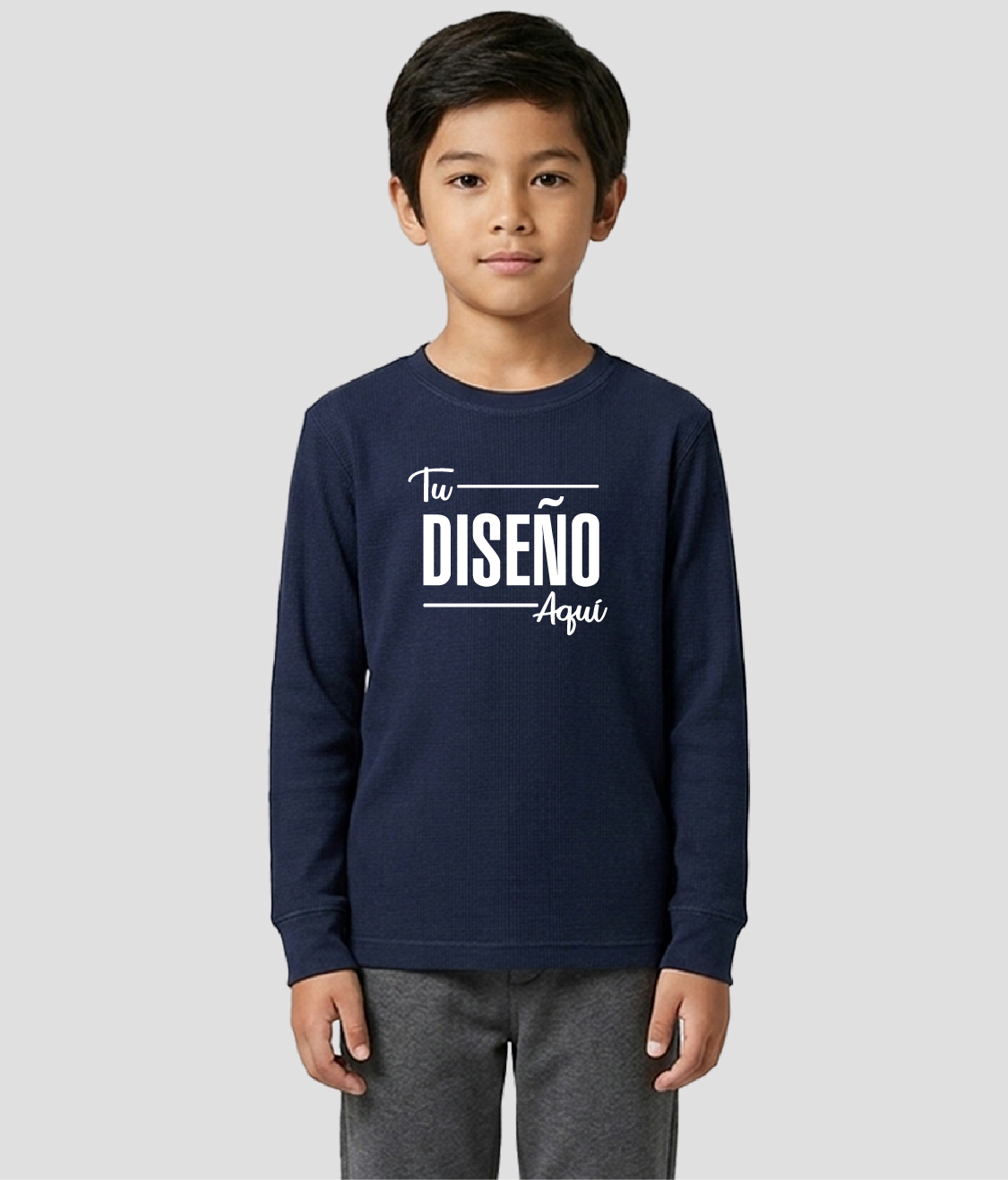 Yazbek Playera Para Niño Deportiva 100% Poliéster (4-14 años) N01304