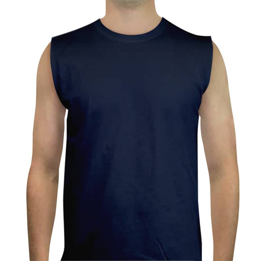 Playeras sin 2025 mangas para hombre